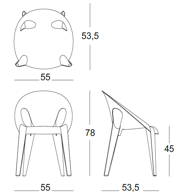 Silla Bell Chair de Konstantin Grcic