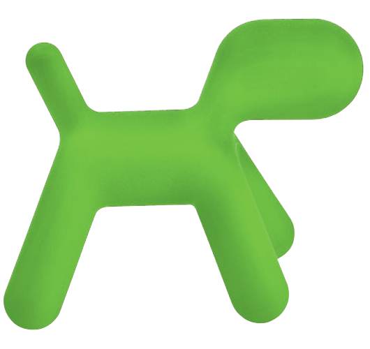 Accesorio Puppy de plástico XL Me Too de Eero Arnio